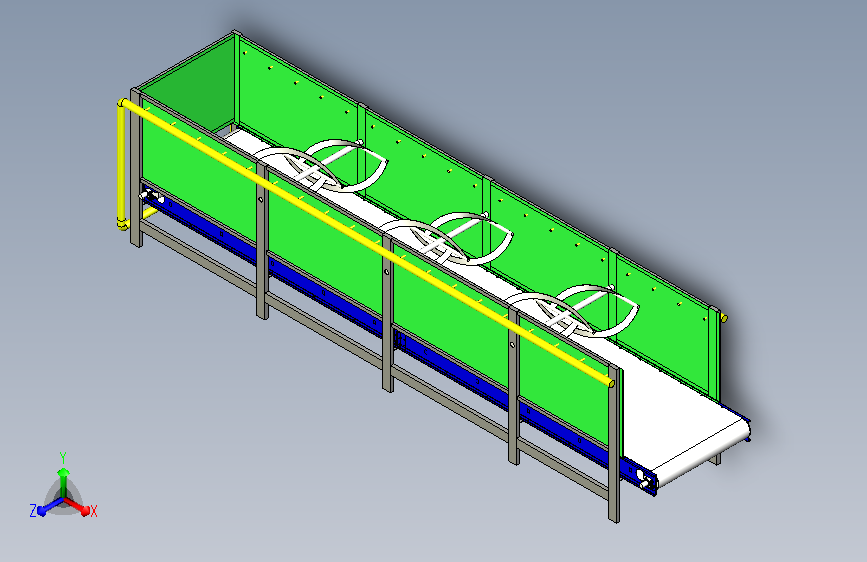 TL-180-移动料仓 移动搅拌水洗料仓3D模型