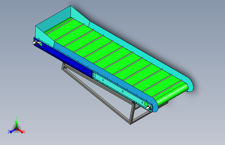 TL-200型-输送带3D模型