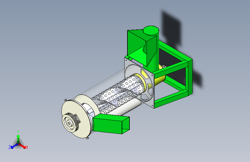 TL-825提料甩干机3D模型
