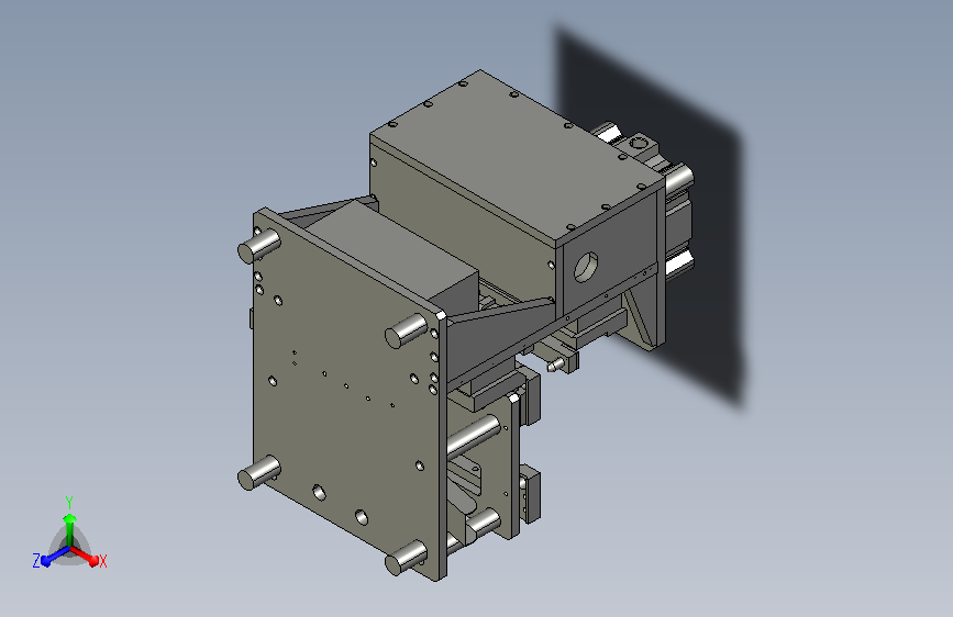 USB裁切机3D模型