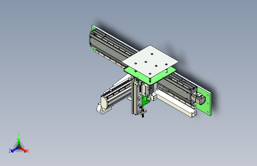 XYZ吸盘模组3D模型