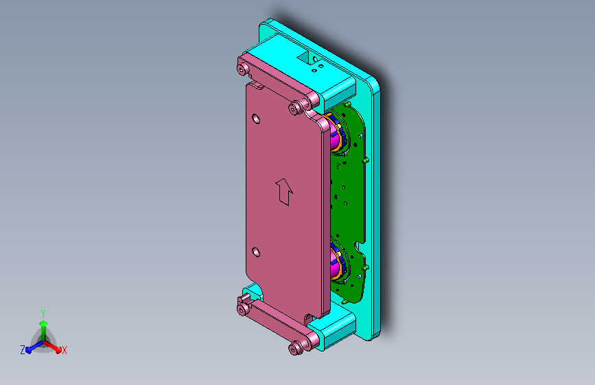 编码器焊接工装3D模型