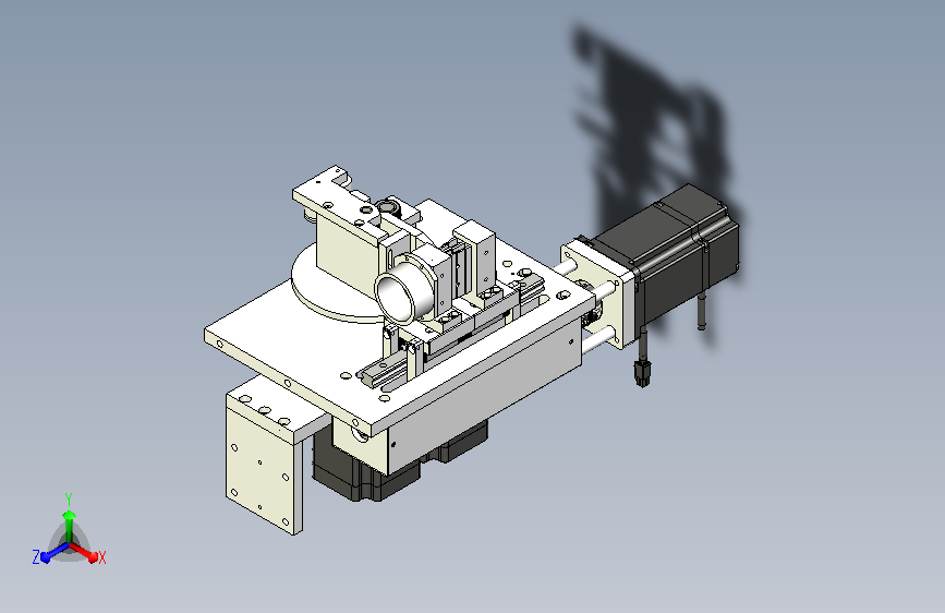 剥线机构三维3D模型