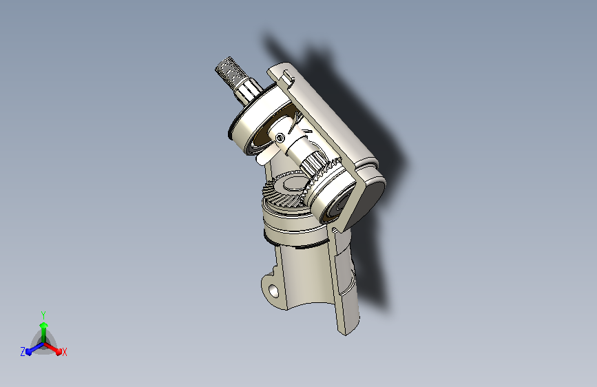 齿轮供油器3D模型