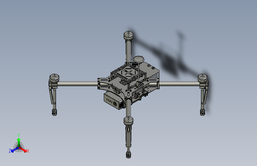 大疆m100 数模完全，无人机参考3D模型