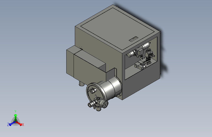 点胶机（端盖螺牙涂胶密封）3D模型