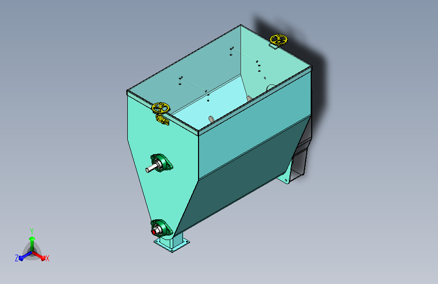 粉料输送机3D模型