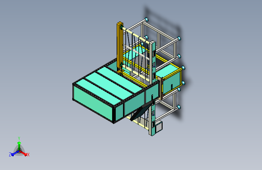辊流线筒3D模型