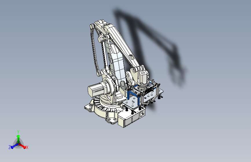 机械手机械臂抓取末端3D模型