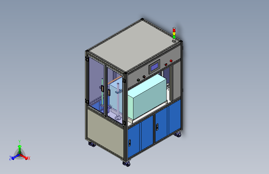 烤箱寿命测试工装3D模型