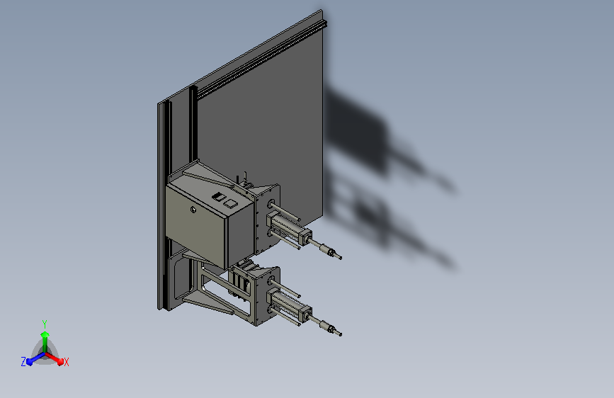 快插式多工位丝印烘烤机3D模型