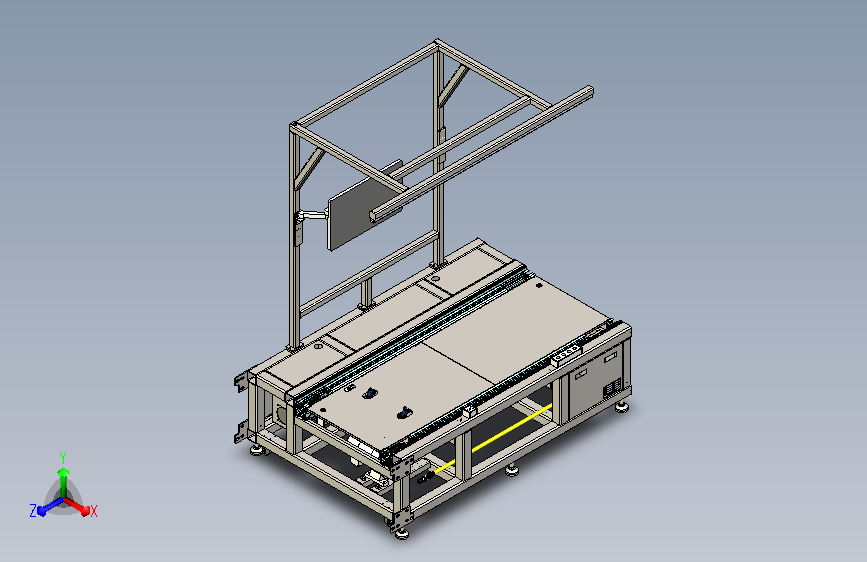 氢燃料发动机组装工作站3D模型