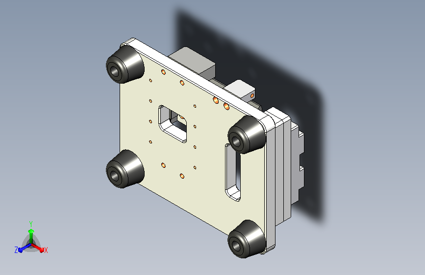 去毛刺治具3D模型