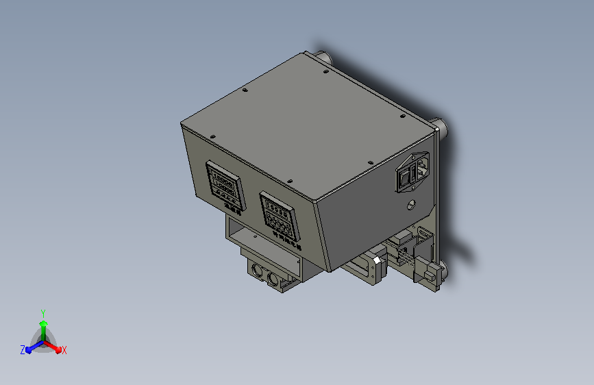 热压治具三维3D模型