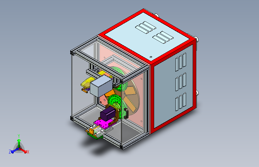 手机抛光机3D模型