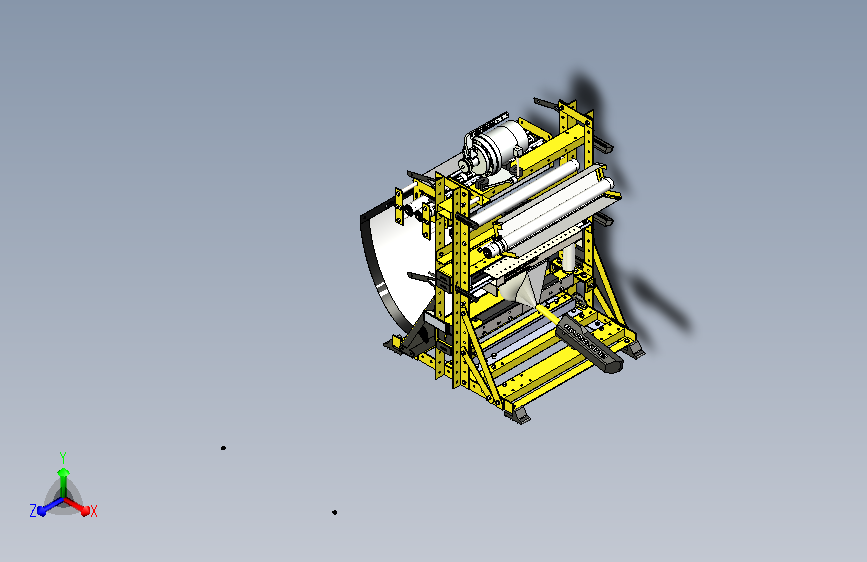 塑料破碎机 小型压榨机3D模型