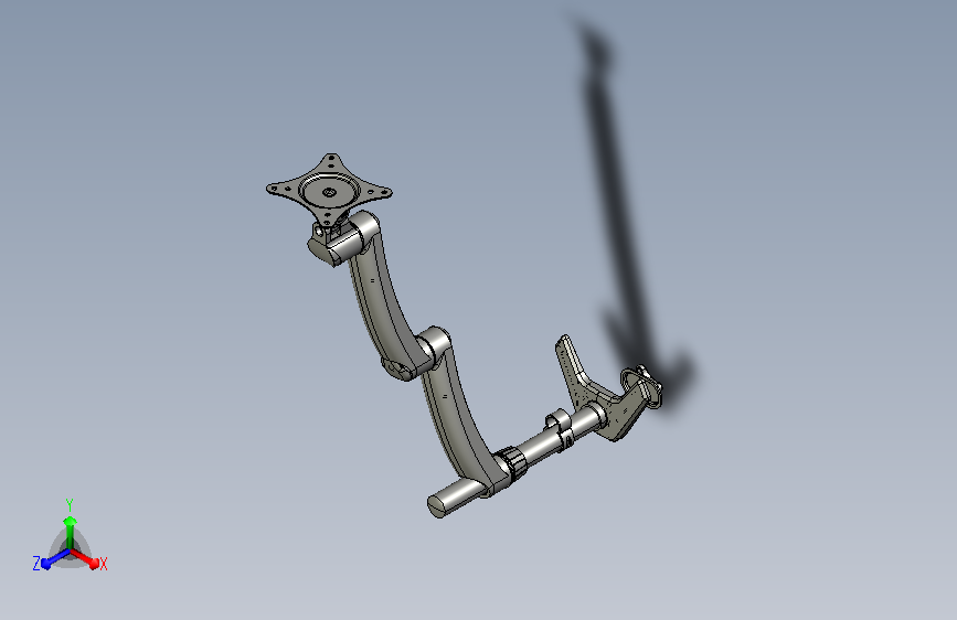 显示器支架WECS3D模型