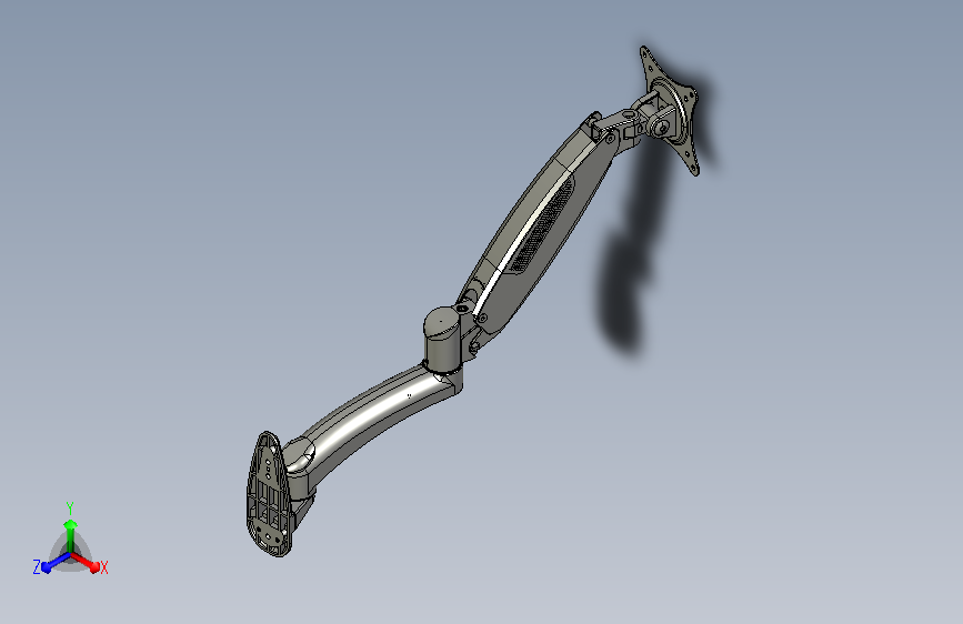 显示器支架WGB3D模型