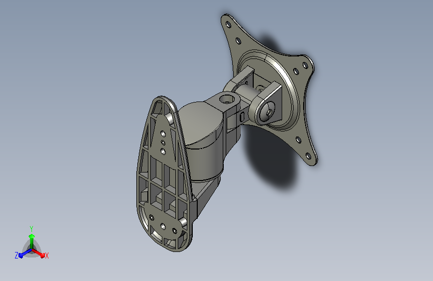 显示器支架WHA3D模型