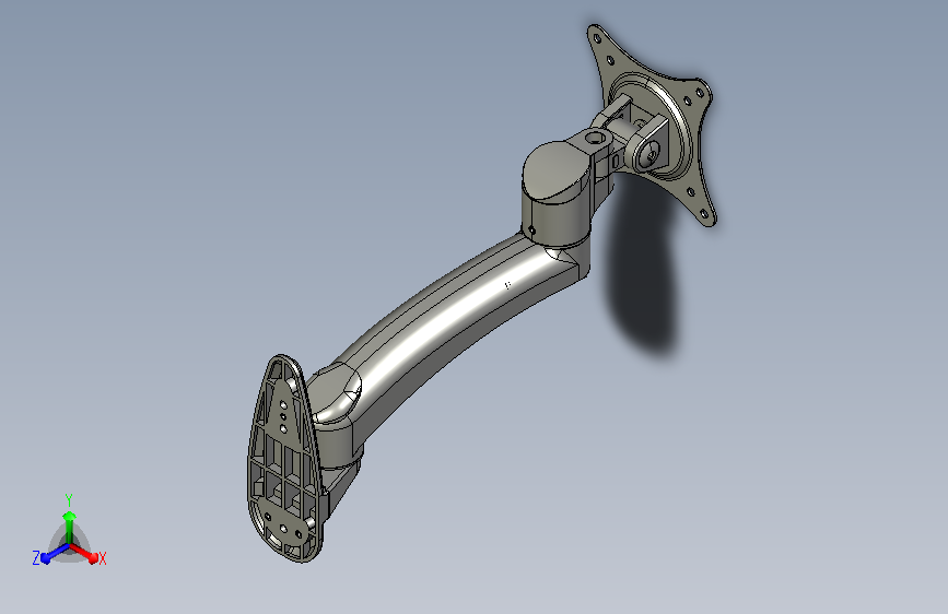显示器支架WHB3D模型
