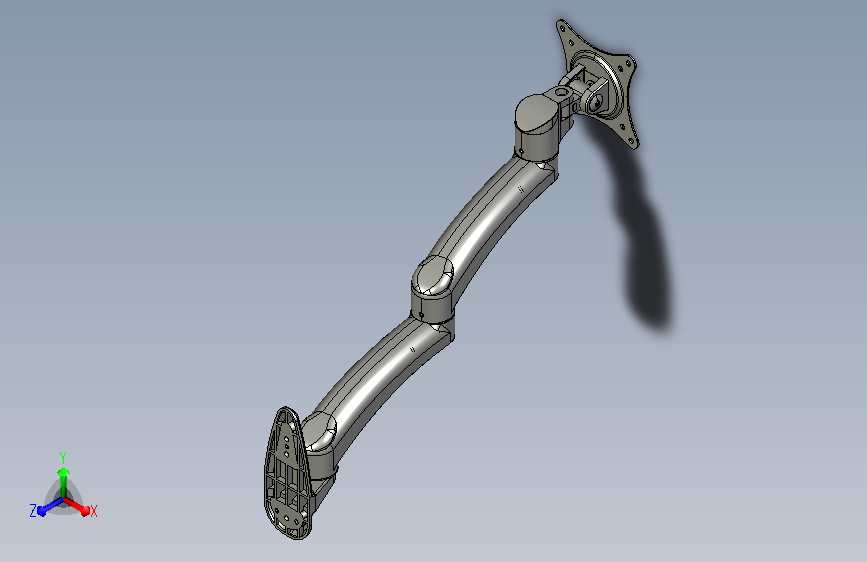 显示器支架WHC3D模型