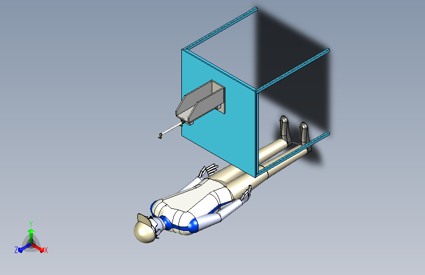 压装工作台3D模型