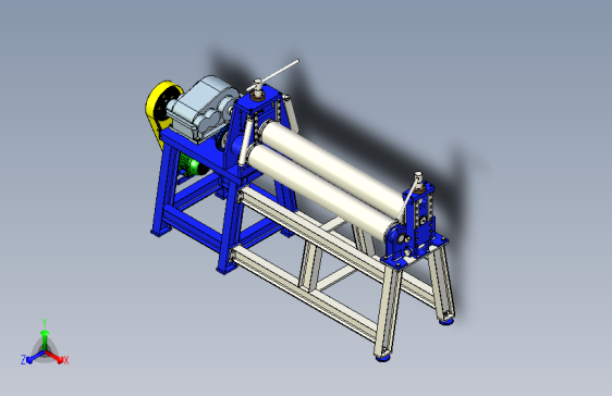 轧钢机设计模型3D模型