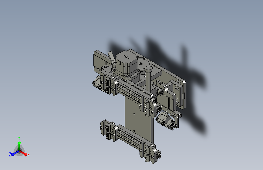 自动供料装置3D模型