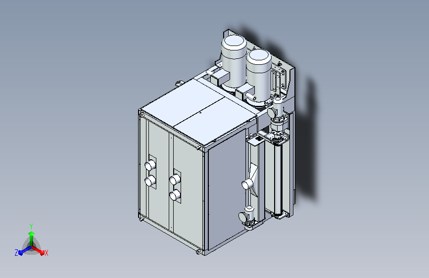 自动抛光设备3D模型