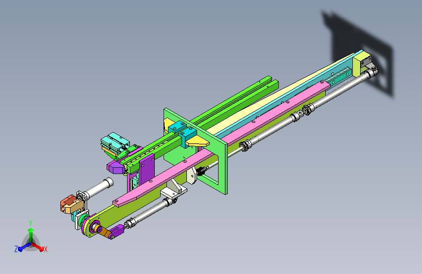 自动送铜端子机械手3D模型