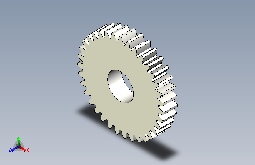 高精度的35齿齿轮