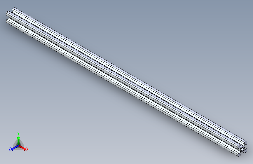 高精度的V槽铝型材