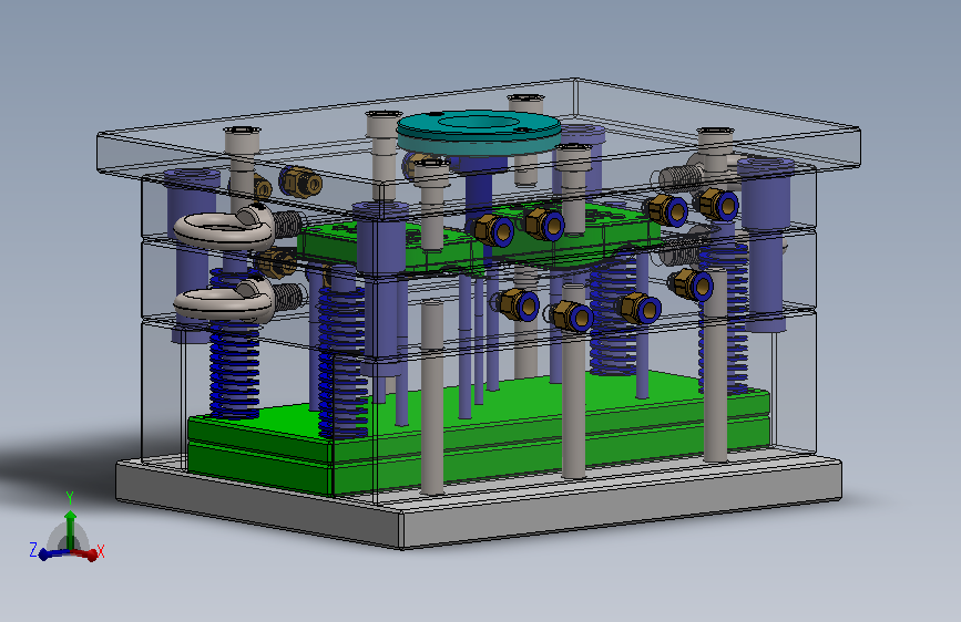 高精度塑料模具香皂盒