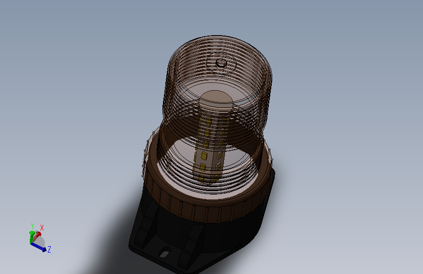 高能见度的信号灯