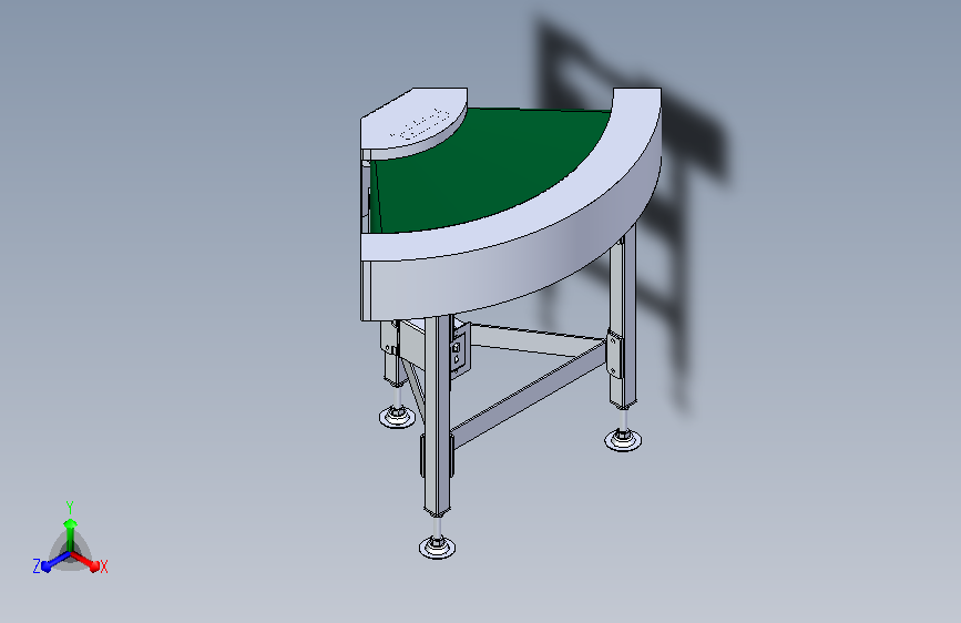 90°拐弯皮带输送机