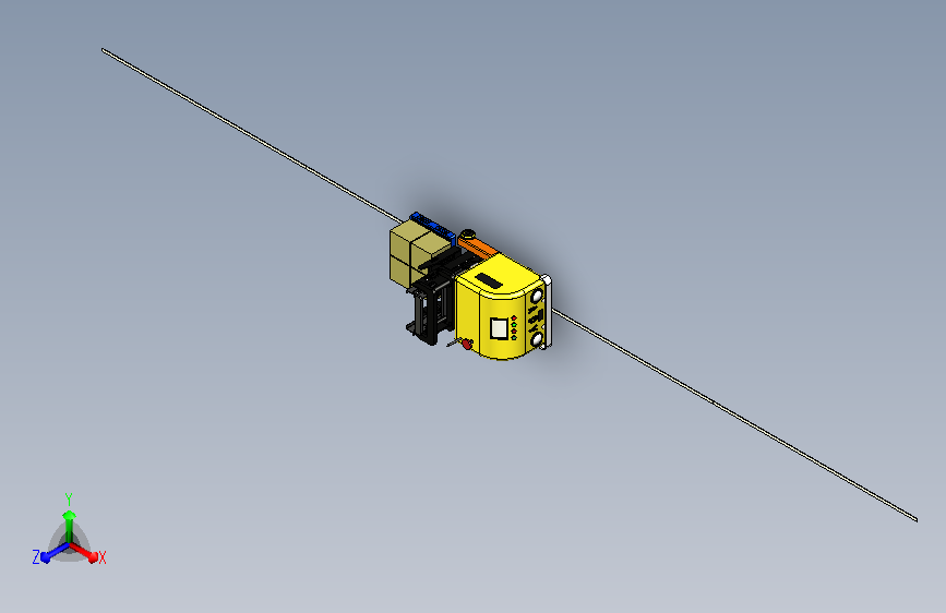 AGV叉车式智能运载机器人