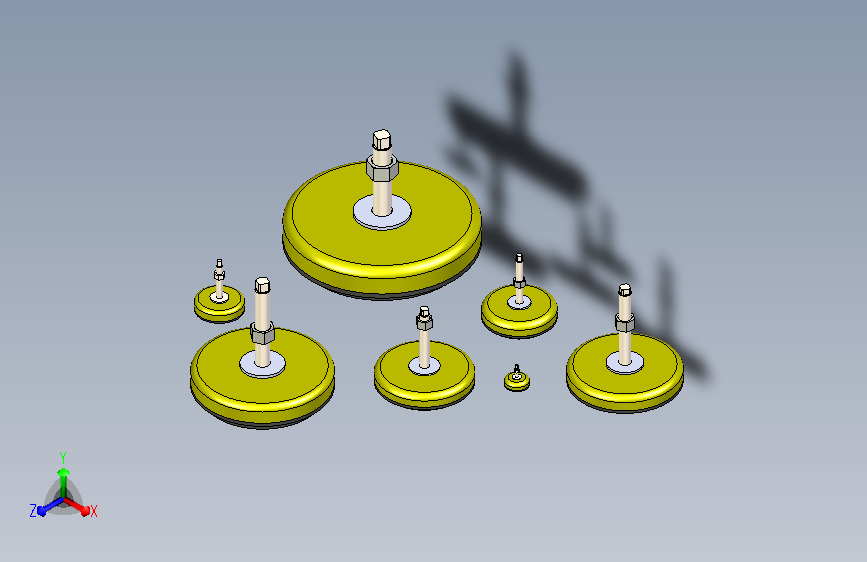 BQ78系列机床减振垫铁
