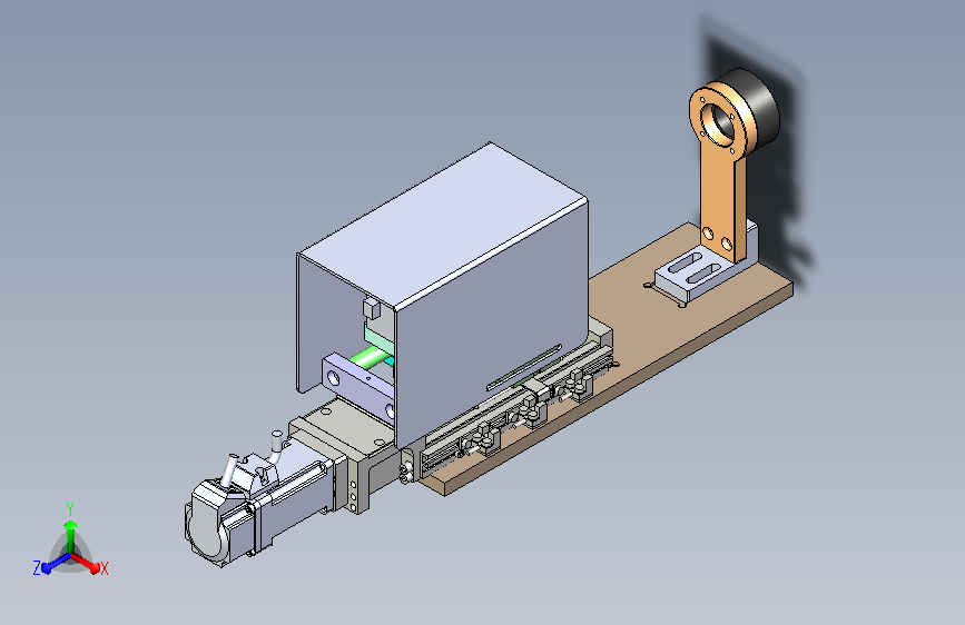 CCD检测自动调焦距机构