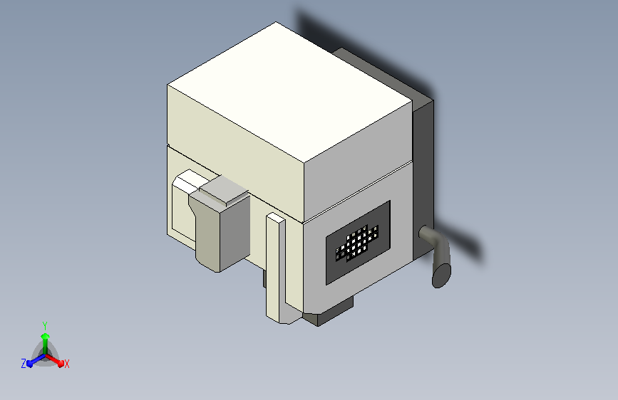 VMC-700L数控铣床3d模型
