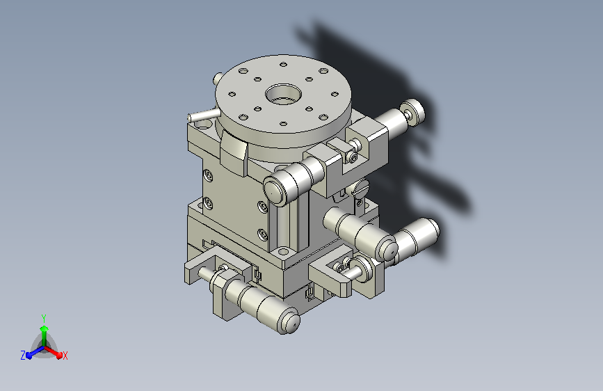 XYZ0千分进给平台