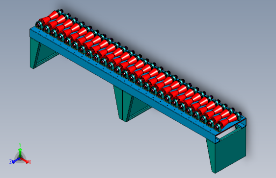 棒料滚筒输送机