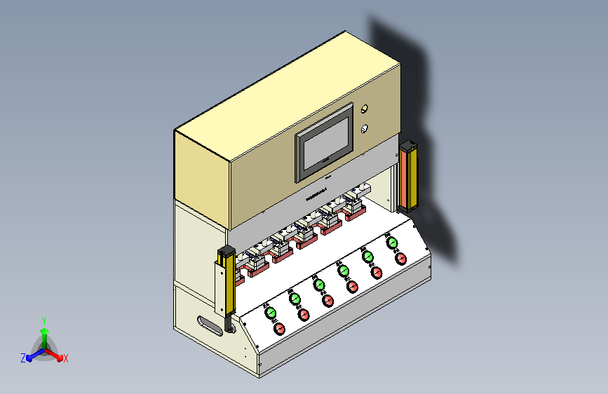 笔挂点胶压合组装机