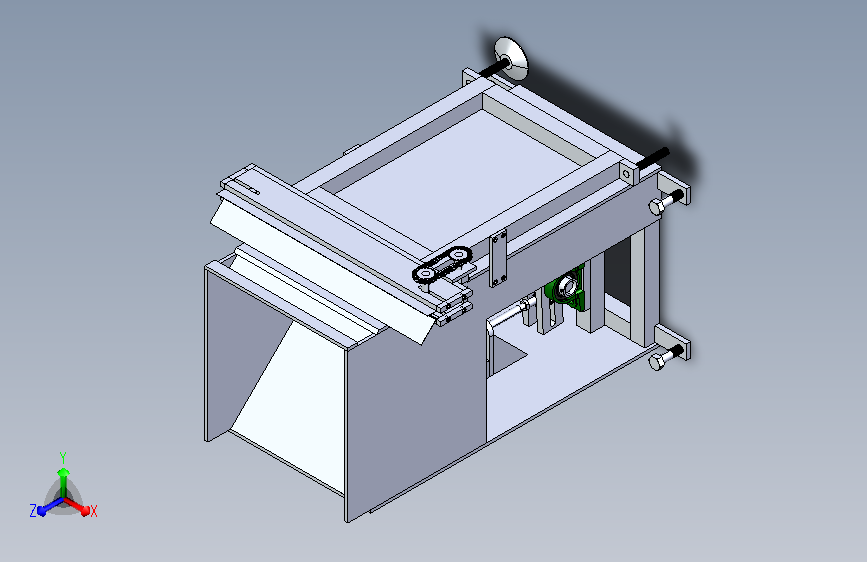 棒料上料机自动上料模型