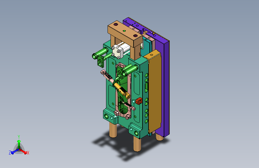 超高难度，倒装模具