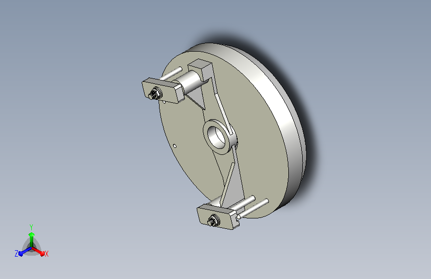 车拨叉内孔夹具