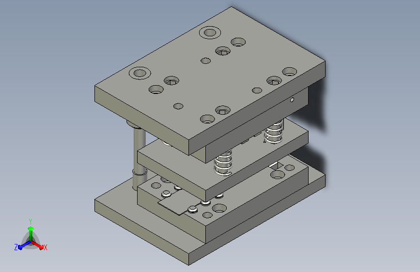 冲压折弯连续模
