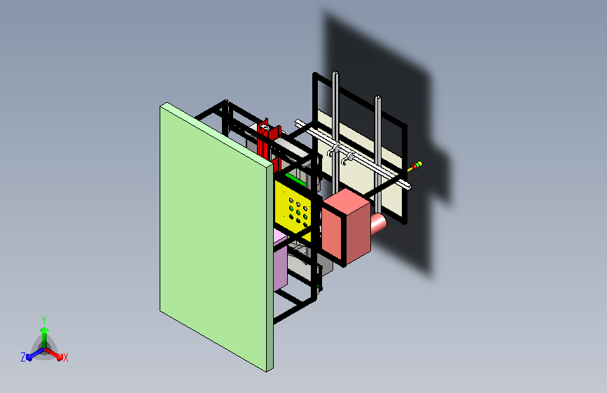 抽屉自动涂胶设备