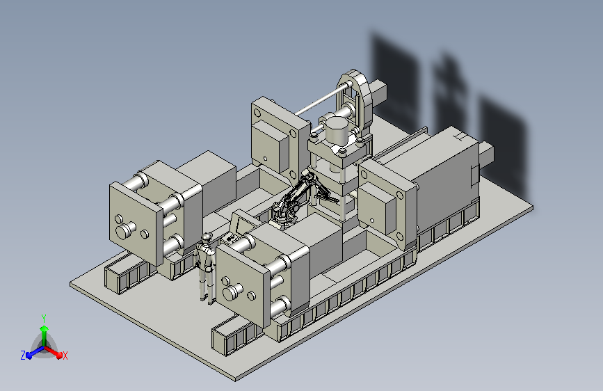 吹塑取料切边上下料设备