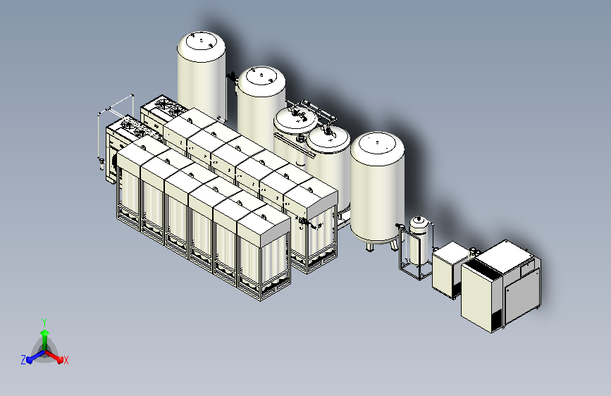 氮气发生器设备全套系统