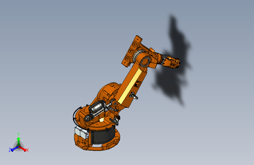 德国库卡 KR120实体测绘图